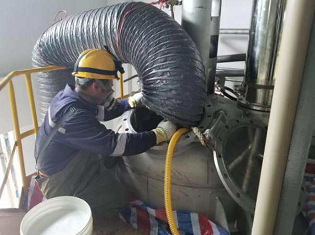  深圳市彩田化工反应釜清洗